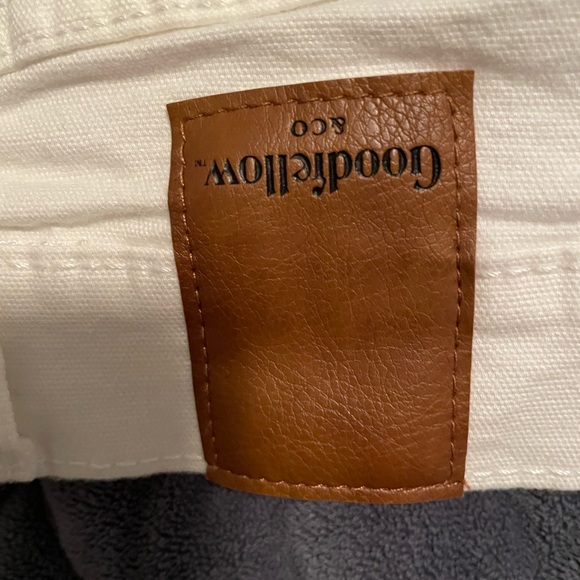 Mens Good fellow white jeans 32x34 - Picture 3 of 4